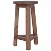vidaXL Halka Naturalny 28 x 28 x 50 cm Drewno mahoniowe