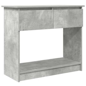 vidaXL Konsola z szufladami Betonowa Szarość 85,5x38,5x74,5 cm