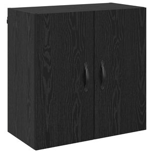 vidaXL Szafka ścienna 60 x 31 x 60 cm Drewno inżynieryjne Czarny Dąb