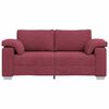 vidaXL Sofa Czerwone wino 180 x 77 x 82 cm tkanina