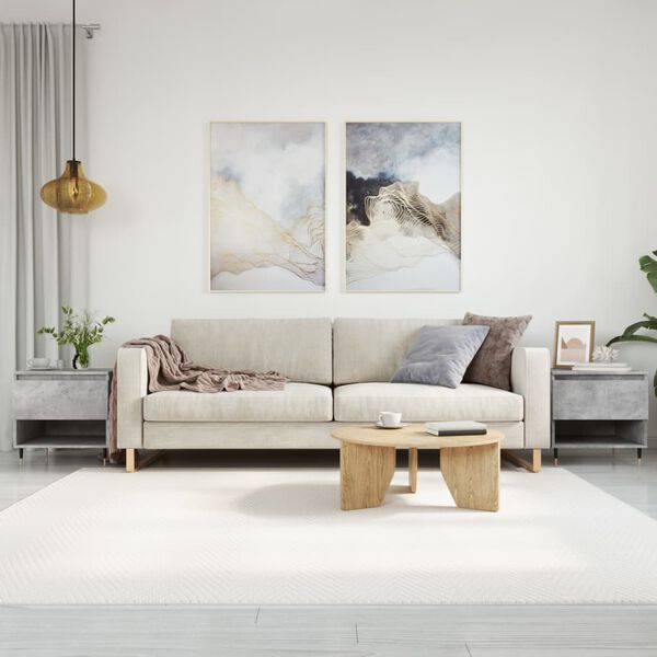 vidaXL Stoliki kawowe, 2 szt., szarość betonu, 50x46x50 cm