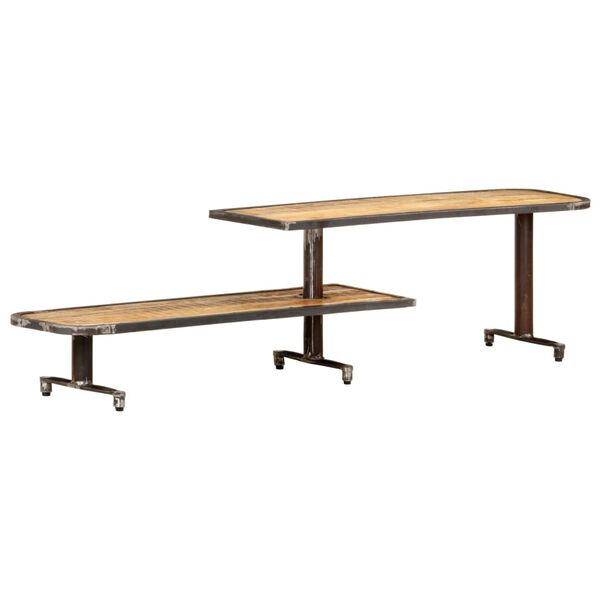 vidaXL Szafka pod telewizor, 160x30x40 cm, lite drewno mango