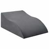 vidaXL Poduszka na nogi 68 x 41 x 24 cm Pianka PU Szary