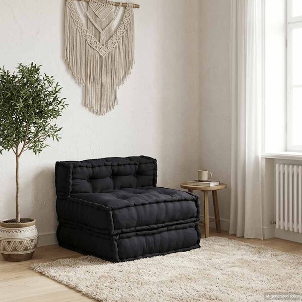 vidaXL Modułowa sofa, antracytowa, 70x70x54, tkanina