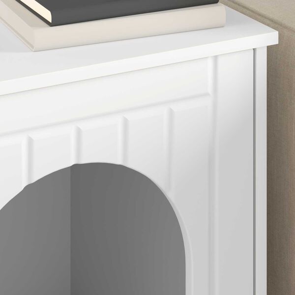 vidaXL Koty Dom Biały 53 x 52 x 62 cm Materiał drewnopochodny