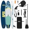 vidaXL Deska SUP z siedziskiem 2-w-1 APEX 305 x 76 x 15 cm niebieski