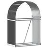 vidaXL Uchwyt na drewno antracytowy 80x45x120 cm ocynkowana stal