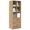 vidaXL Highboard z szufladą Dąb rzemieślniczy 45,5 x 34 x 127 cm