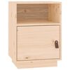 vidaXL Szafka nocna, 40x34x55 cm, lite drewno sosnowe