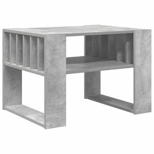 vidaXL Stolik kawowy Betonowy szary 66 x 49,5 x 45 cm