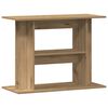 vidaXL Stojak pod akwarium Artisan Oak 80x35x60 cm Drewno konstrukcyjne