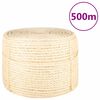 vidaXL Sznur, sizal 100%, 10 mm, 500 m