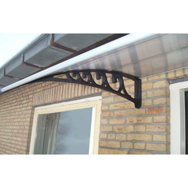 vidaXL Markiza Srebrny Z tworzywa sztucznego