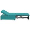 vidaXL Sofa Bed Turkusowy 194 x 67 x 82 cm Aksamit