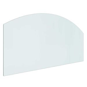 vidaXL Szklana płyta kominkowa przezroczysty 100 x 50 cm Szkło