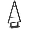 vidaXL Metalowa choinka świąteczna Czarny 60 cm Stal