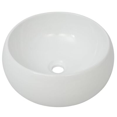 vidaXL Dwuczęściowy zestaw mebli do łazienki, ceramiczny, szary