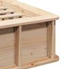 vidaXL Ramka ł&oacute;żka Brązowy 80 x 200 cm Lite drewno sosnowe