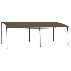 vidaXL Markizy parasolowe 6 x 3 x 2,55 m Ciemnoszary