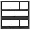 vidaXL Regał/przegroda, czarny, 100x33x94,5cm, materiał drewnopochodny