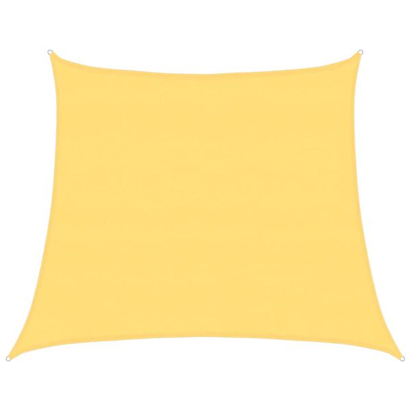 vidaXL Żagiel przeciwsłoneczny, 160 g/m&sup2;, beżowy, 4/5x4 m, HDPE