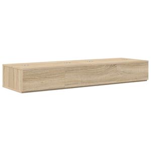 vidaXL Biurko studyjne dąb Sonoma 110 x 40 x 19,5 cm