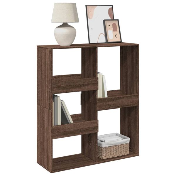 vidaXL Regał/przegroda, brązowy dąb, 100x33x115 cm