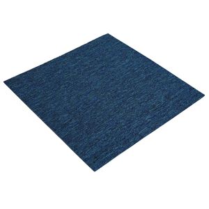 vidaXL Płytka dywanowa niebieski 50 x 50 cm 4 szt. PP i bitum
