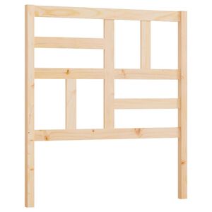 vidaXL Wezgłowie ł&oacute;żka, 81x4x104 cm, lite drewno sosnowe