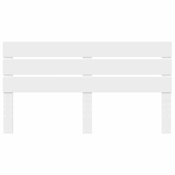 vidaXL Zagł&oacute;wek Biały 180 cm Materiał drewnopochodny