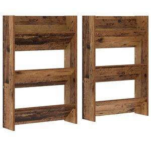 vidaXL Szafka na buty 2 szt. 60 x 18 x 90 cm Drewno inżynieryjne