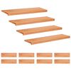 vidaXL Nakładki na schody 12 szt. 100 x 25 x 2 cm Lakier Drewno bukowe