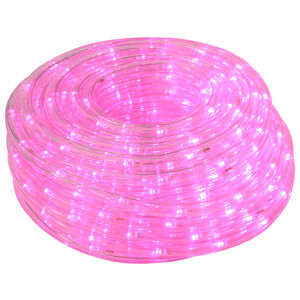 vidaXL Świąteczny wąż świetlny LED 120 LED R&oacute;żowy i 5 m