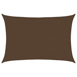 vidaXL Żagiel przeciwsłoneczny, 160 g/m&sup2;, brązowy, 5x7 m, HDPE