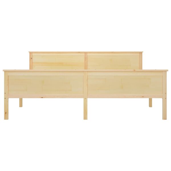 vidaXL Rama ł&oacute;żka, lite drewno sosnowe, 180x200 cm