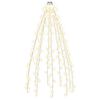 vidaXL Lampki choinkowe w formie siatki, 210 LED, 210 cm