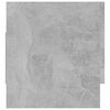 vidaXL Szafka, szarość betonu, 70x32,5x35 cm, materiał drewnopochodny