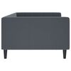 vidaXL Sofa z funkcją spania, ciemnoszara, 100x200 cm, aksamit