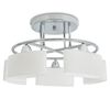vidaXL Lampa sufitowa, 5 żar&oacute;wek E14, klosze w kształcie elipsy, 200 W