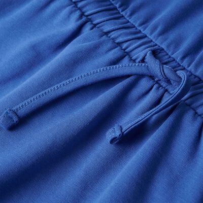 Sukienka dziecięca, ściągana sznurkiem, kobaltowa, 92