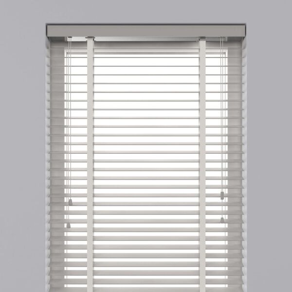 Decosol Żaluzje drewniane, poziome, 50 mm, 80 x 130 cm, białe