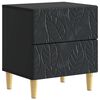 vidaXL Stolik nocny Czarny 43 x 34,5 x 48 cm Drewno inżynieryjne