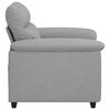 vidaXL Sofa Fotel Cloud Grey 100x81x84 cm Tkanina