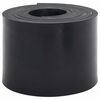 vidaXL Gumowa krawędź do pługa śnieżnego czarna 300x15x1 cm