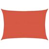 vidaXL Żagiel przeciwsłoneczny, 160 g/m&sup2;, terakotowy, 3,5x4,5 m, HDPE