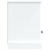 vidaXL Szafka pod TV, biała, 100x35x50 cm, materiał drewnopochodny