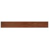 vidaXL Parapet okienny Brązowe drewno 60 x 15 x 4,5 cm PVC