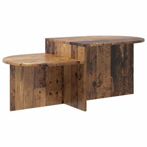 vidaXL Stolik kawowy Stare drewno 100 x 50 x 40 cm Drewno inżynieryjne