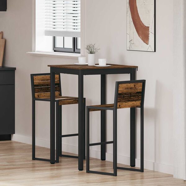 vidaXL Stoły do jadalni Materiał drewnopochodny