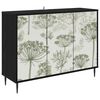 vidaXL Bufet GOTHA Czarny dąb 102 x 33 x 76 cm Drewno inżynieryjne